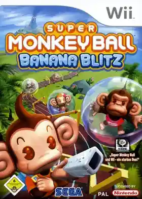 Super Monkey Ball - Banana Blitz-Nintendo Wii